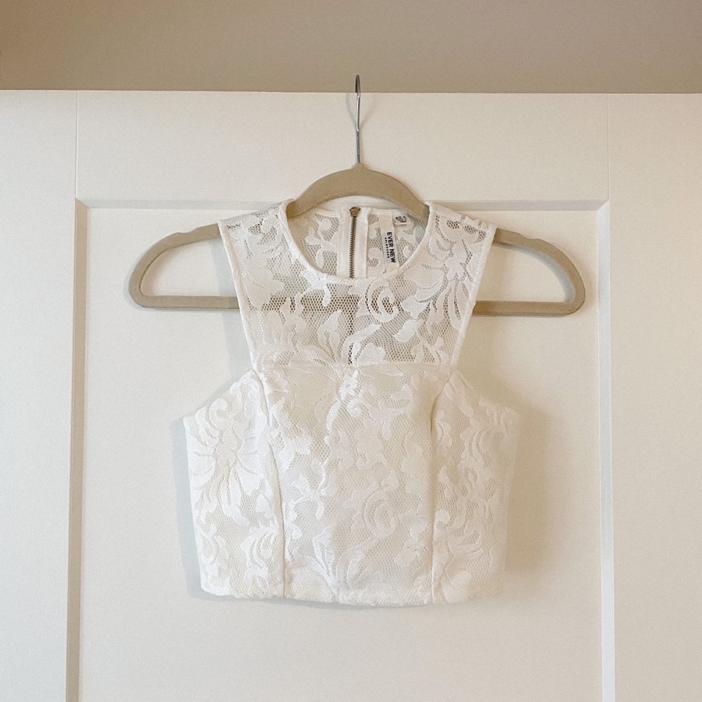 EVER NEW MELBOURNE Lace tank top